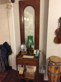 Art Window Accent Hanging, Night Stand/ End Table, Greeting Cards, Table Lamp, More Vintage Magazines.