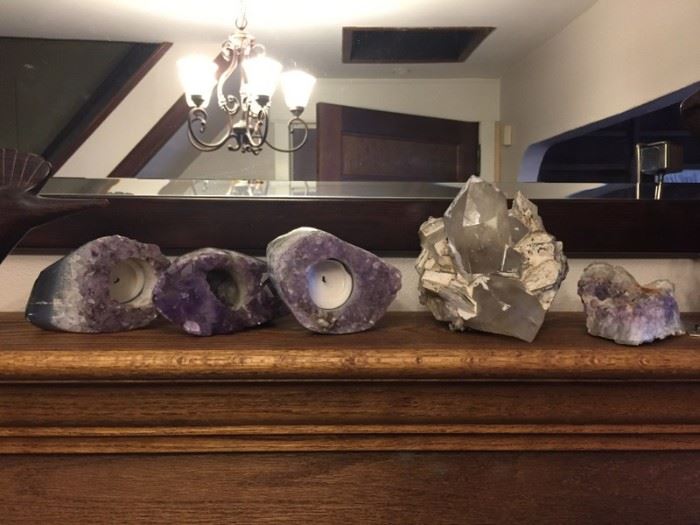 Amethyst crystal voltives, Crystal, Amethyst crystal.