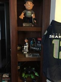 Seahawk and Mariner paraphernalia