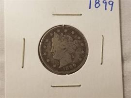 1899 V Nickel