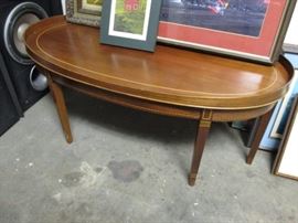 Oval table