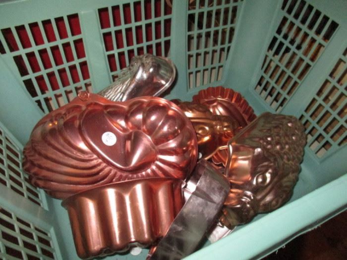 Copper bake ware