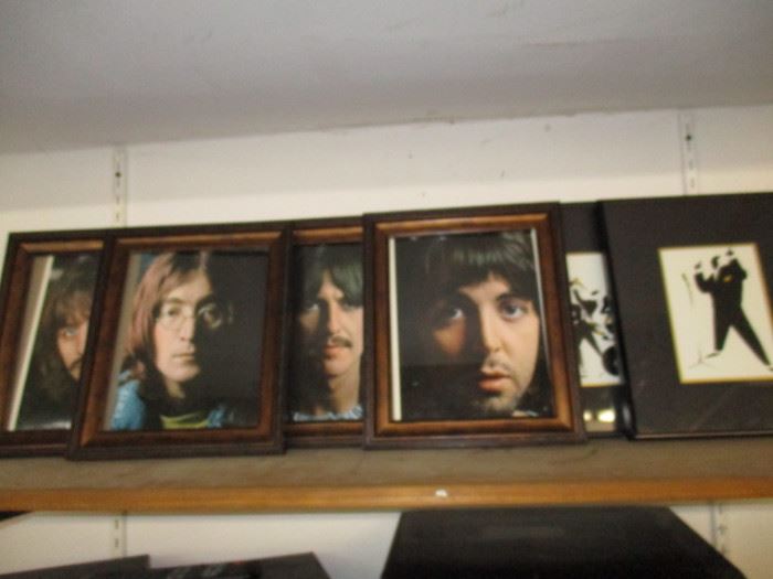 Beatles framed photos