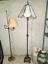Vintage floor lamps