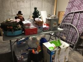 Christmas & Full size bed