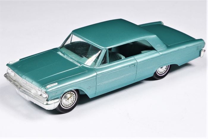 1963 Blue Ford Galaxie 500 XL Two Door Dealer Promo