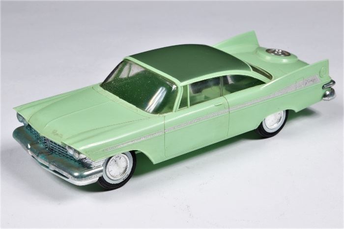 1959 Green Plymouth Fury Two Door JO-HAN Dealer Promo