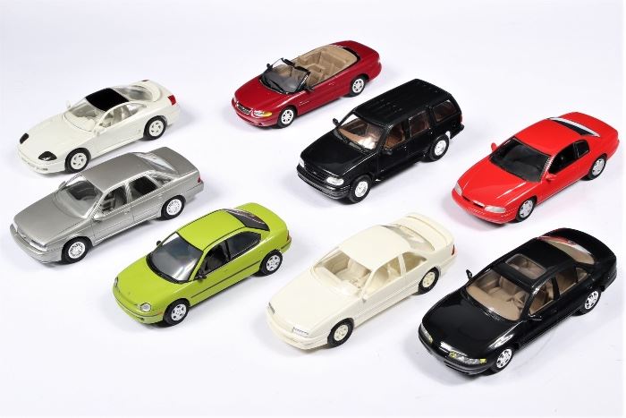 Group Of 8 Late Model Dealer Promo Cars