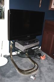 Flatscreen TV and Stand