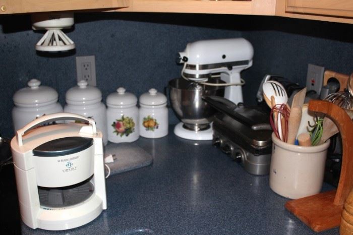 Kitchen Canisters  and KitchenAide