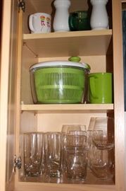 Salad Spinner, Glassware and other Kitchen Appliances