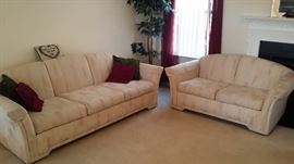 Sofa and Loveseat - very comfortable!
