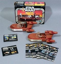 1978 Lucasfilm/Kenner Star Wars Land Speeder With Floating Suspension, Qty 2, 1 With Box