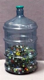 Large Assortment of Marbles, In 5 Gallon Container