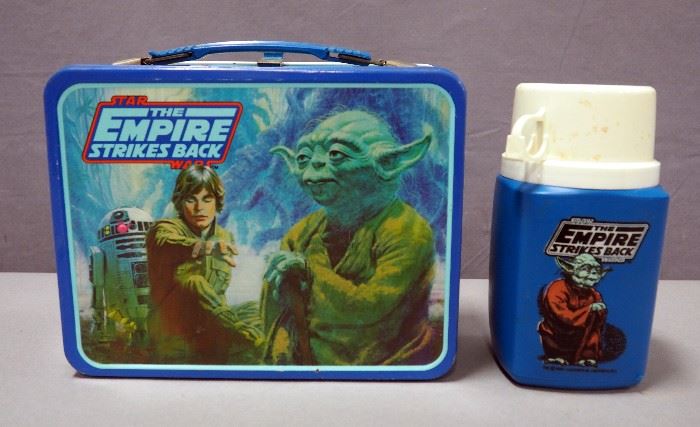 1980 Thermos/Lucasfilm "The Empire Strikes Back" Metal Lunchbox With Thermos