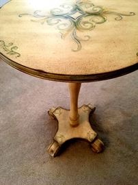 This Is A Cutie!...A Drop Top Candlestick Table...