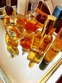 I Love Older Perfume Bottles...Especially On A Mirror!...