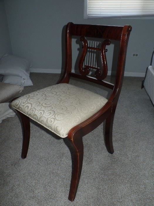 Vintage Lyre Chair
