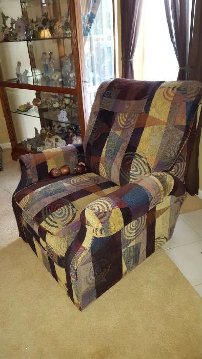 $125   multi color chair