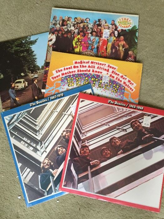 Several Boxes of LPs.