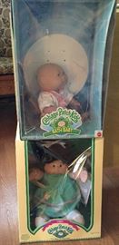 Cabbage Patch Dolls.