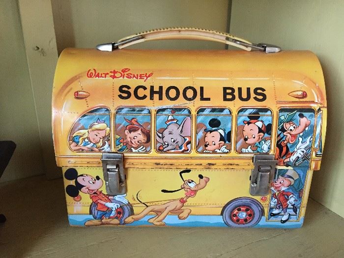 Disney School Bus Lunch Box.
