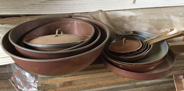 Copper Bake ware.