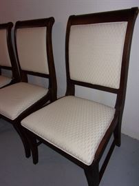 Broyhill Upholstered four dining room chairs
