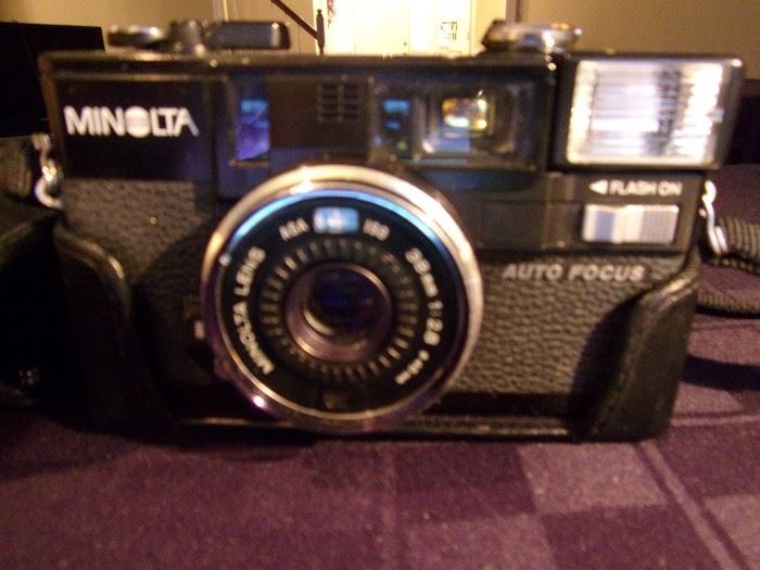 Vintage Minolta Camera - excellent condition