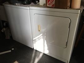 Washer and dryer