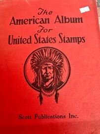 Vintage Stamp Book dates range from 1868-1940' $35 +s/h