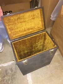 Vintage lined storage case