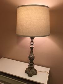 Carved lamp