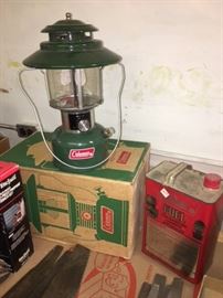 NEW Coleman lantern with Coleman fuel