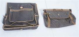 Lot 4 Louis Vuitton Overnight Bag and Garment Bag.