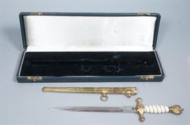 Lot 128 German Military Dagger Knife. Original Carl Eickh