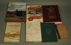 Lot 302 7 Books  Chester County PA Including 1857 West C