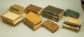 Lot 312 20 Volumes of Antique Books