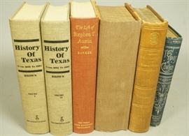 Lot 325 6 Volumes on Texas including Bartlett TX Vol. 1 w