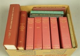 Lot 326 25 Volumes Map  Book Price Reference Guide