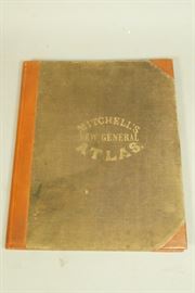 Lot 343 1864 Mitchell New General Atlas, rebacked bright 