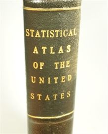 Lot 346 1874 Walker Statistical Atlas of the United State