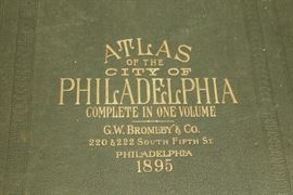 Lot 347 Bronkey, Philadelphia Atlas, Complete with all wa