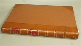 Lot 348 1861 Johnstons Royal Atlas. Leather rebound. Lon