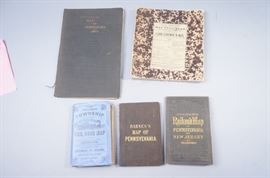 Lot 362 5 Pennsylvania Folding Maps Incl. Colton 1889 Rai