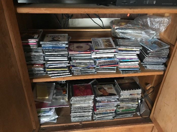 CD's and tapes