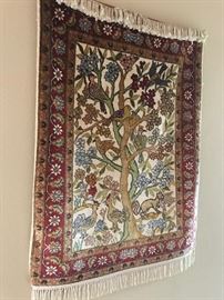 Moroccan Silk prayer Rug