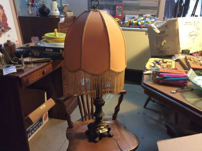 Vintage Victorian lamp
