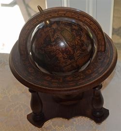 Wooden Globe from Italy