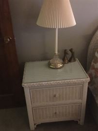 HENRY LINK BEDSIDE TABLES ONE OF A PAIR